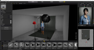 Scene, Lighting, Camera and Model Simulator