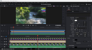 Adding titles in DaVinci Resolve