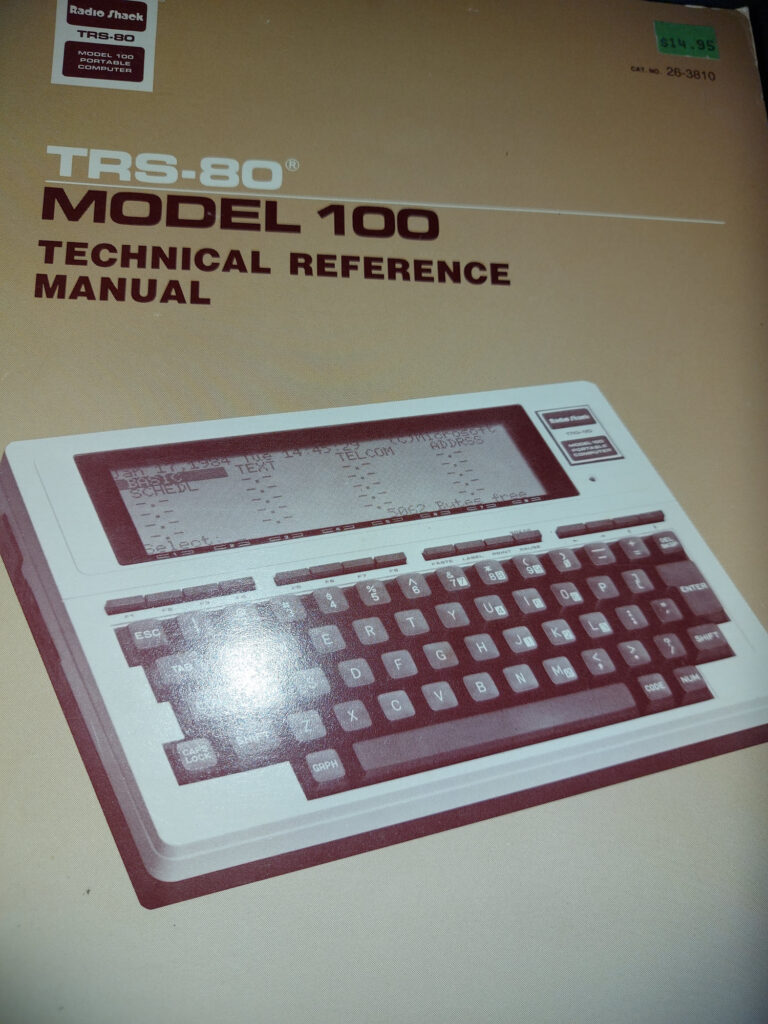 Model 100 Tech Ref Manual