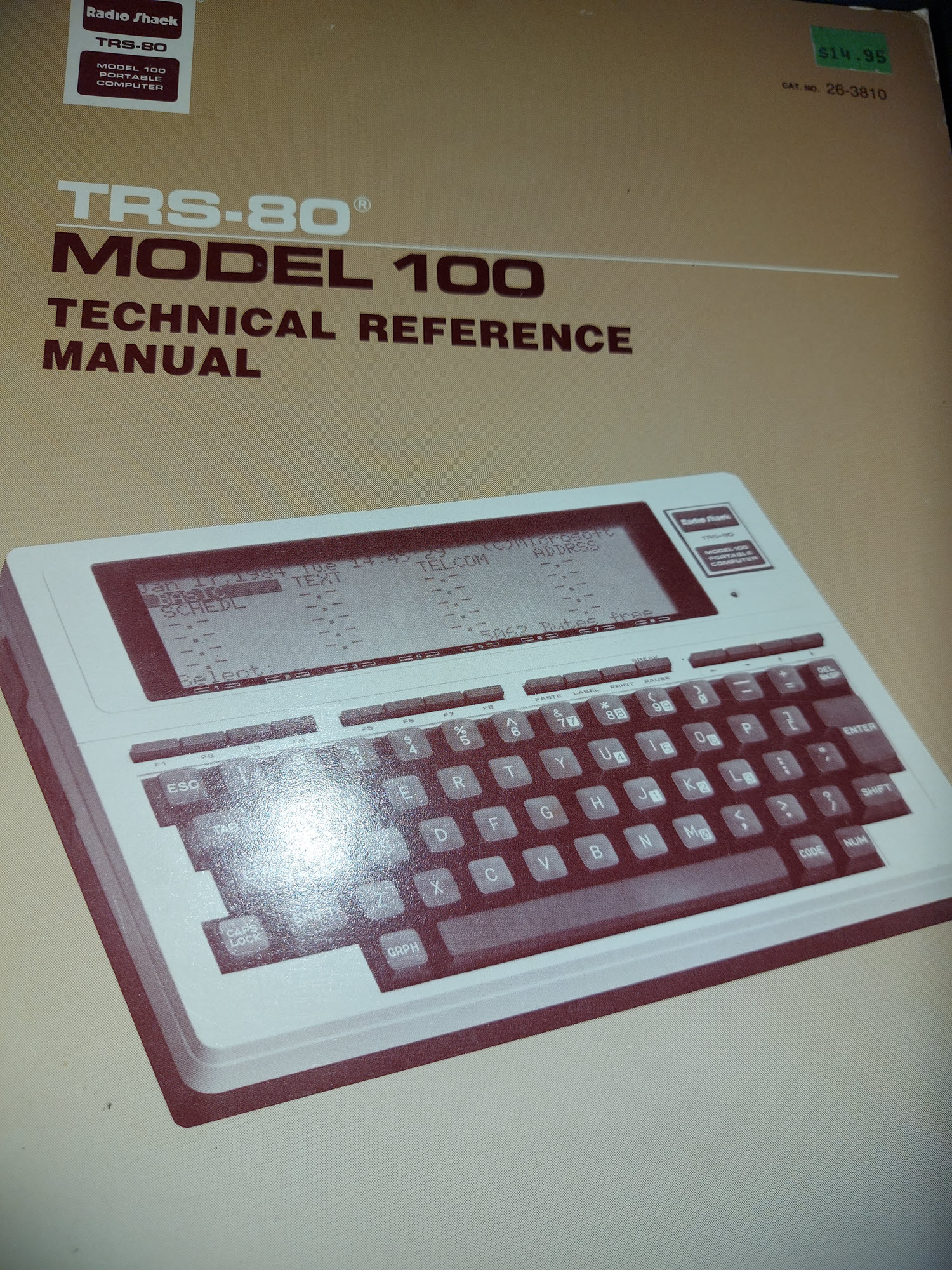 Tech Flashback. Up First, The Radio Shack / Tandy Model 100 - Creative ...