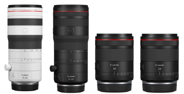 New Canon RF Lenses