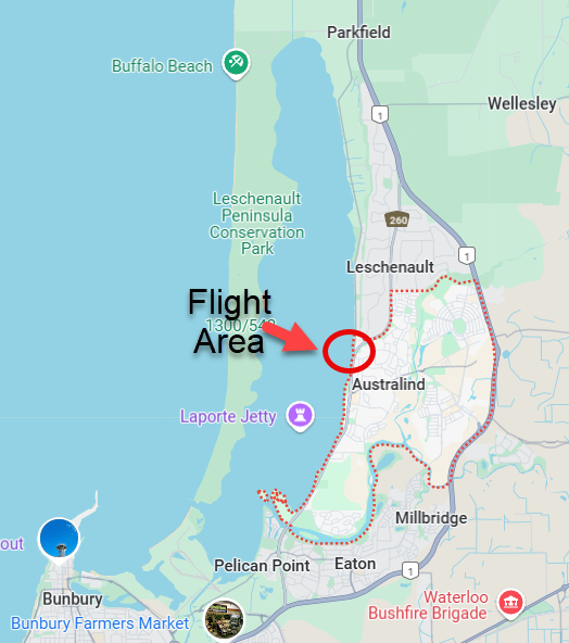 Australind Flight Area