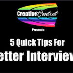 5 quick tips for Better Interviews screen shot