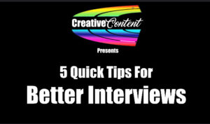 5 quick tips for Better Interviews screen shot