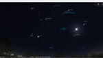 My Current Night Sky - Stellarium