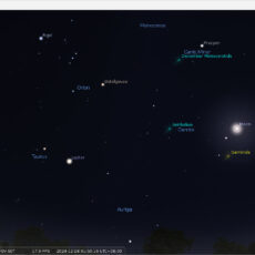 My Current Night Sky - Stellarium