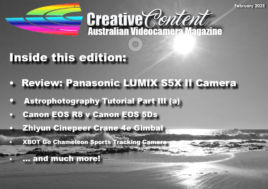 Creative Content / Australian Videocamera e-Magazine Feb 2025