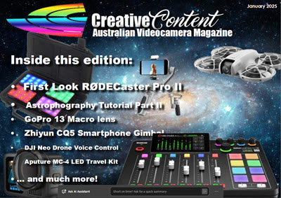 Jan 2025 eEdition Creative Content / Australian Videocamera