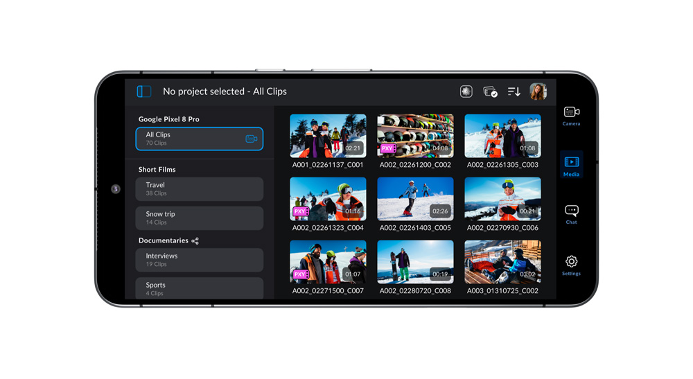 Blackmagic Camera for Android 2.0 Update