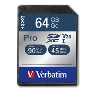Verbatim’s range of SD and microSD memory cards
