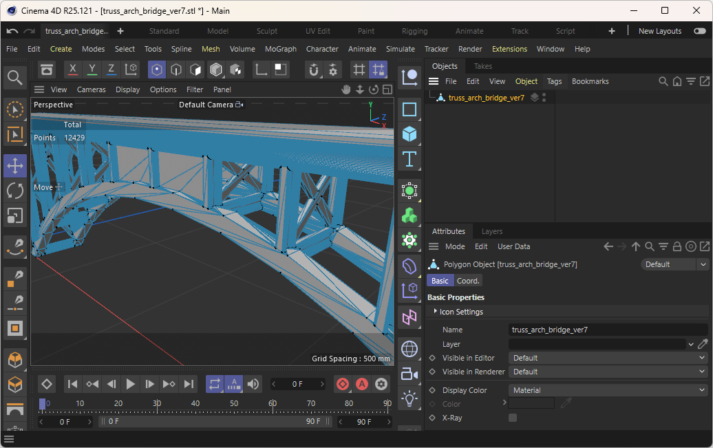 Cinema 4D and STL files