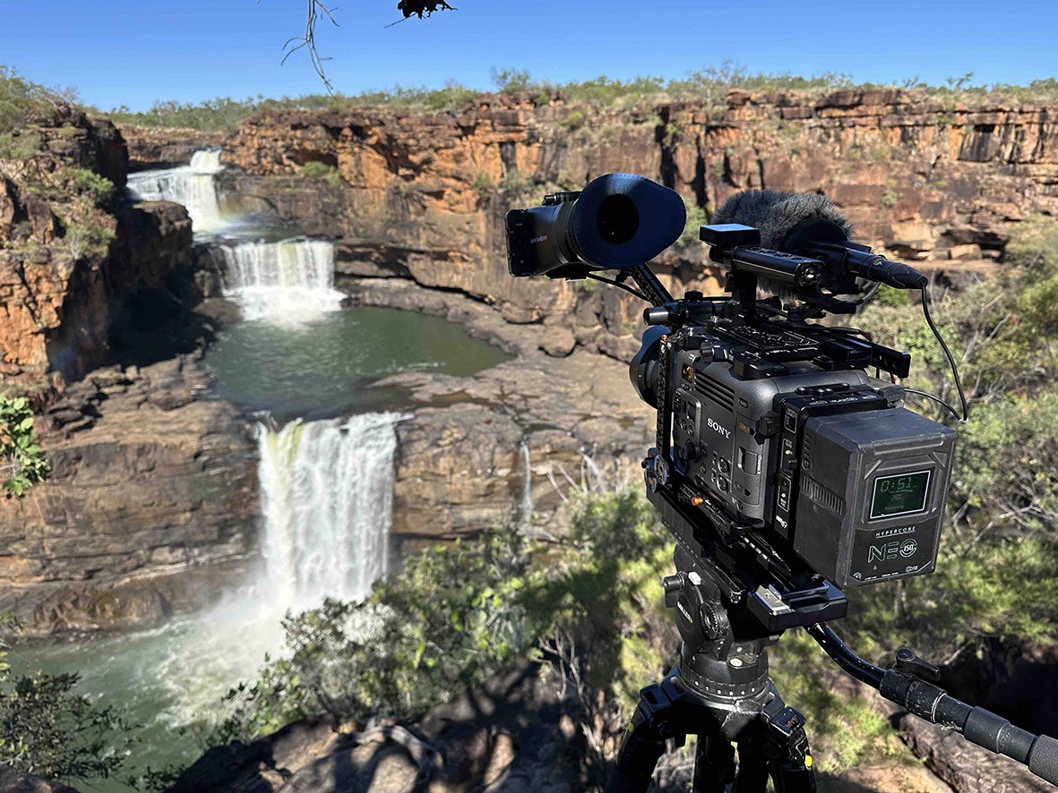 Gavin Rawlings hikes the Sony BURANO through the Kimberley and beyond