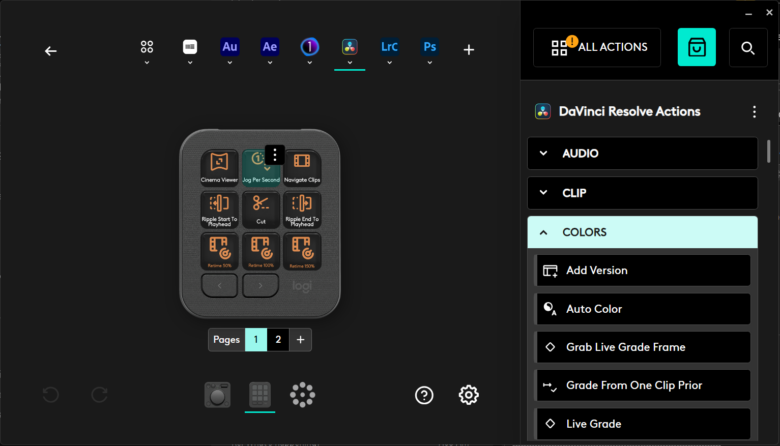 Logitech Creative MX Keypad
