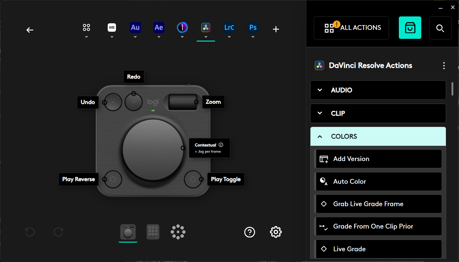 Logitech Creative MX Dialpad