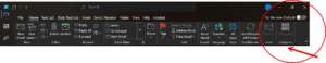 Outlook Ribbon