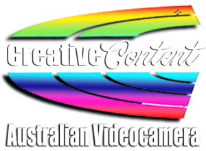 Australian Videocamera / Creative Content Logo