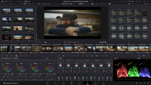 DaVinci Resolve Colour Page