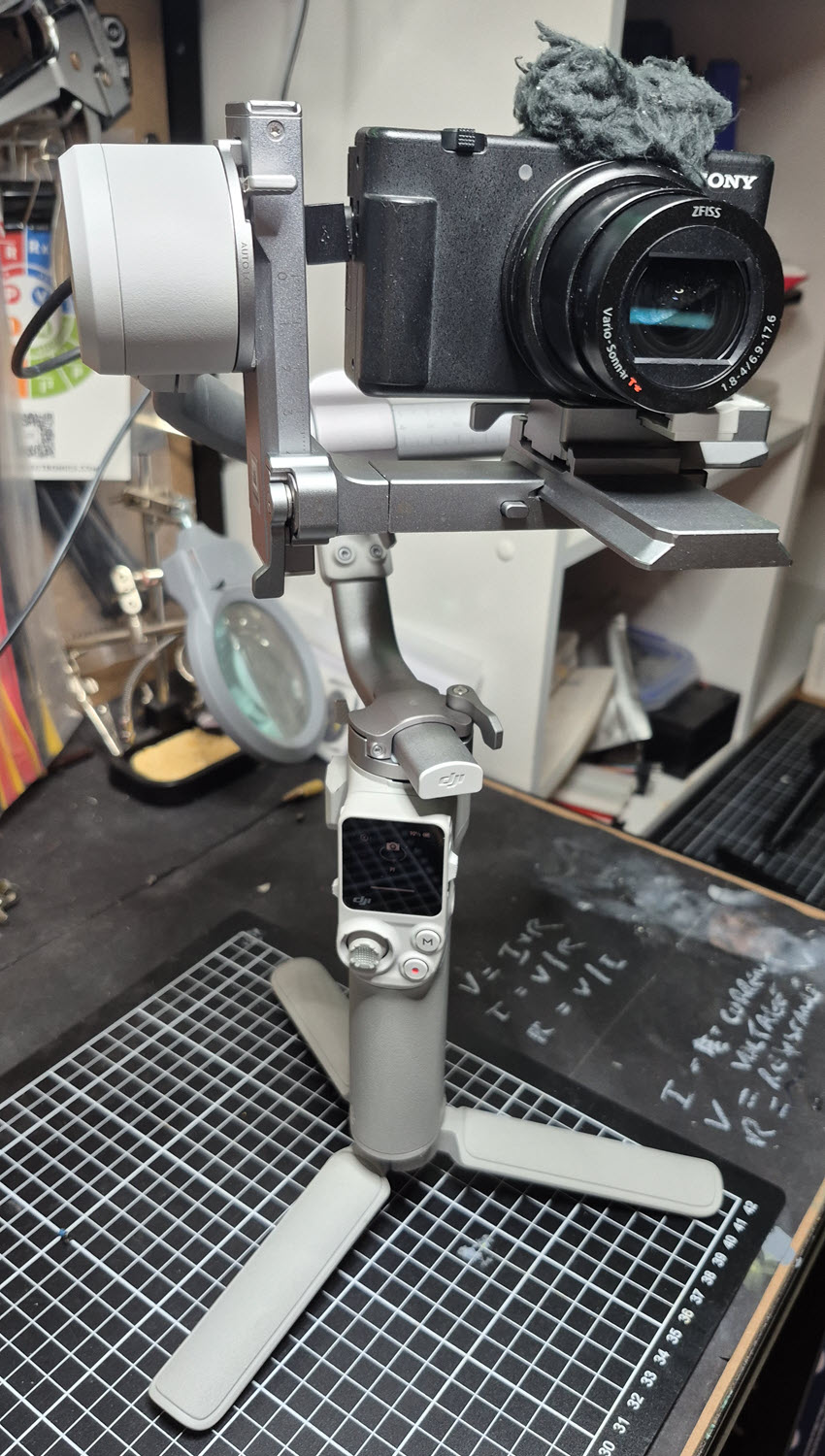 Sony ZV1-M2 on a DJI RS4 Mini Gimbal